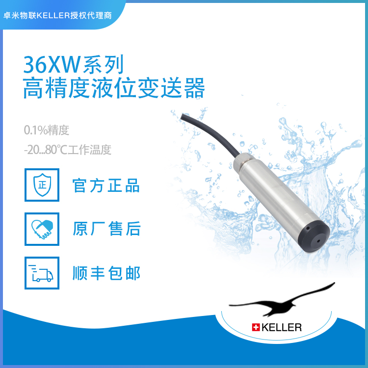 瑞士KELLER 36XW高精度液位变送器：严苛工况下的可靠之选
